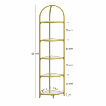Gold shelf