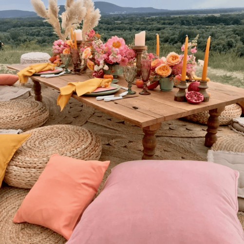 Apricot pillowcase