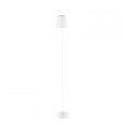 LED lampa stojacia biela