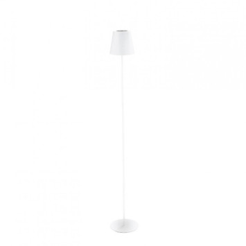 LED lampa stojacia biela