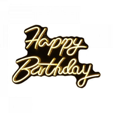 LED sign Happy Birthday