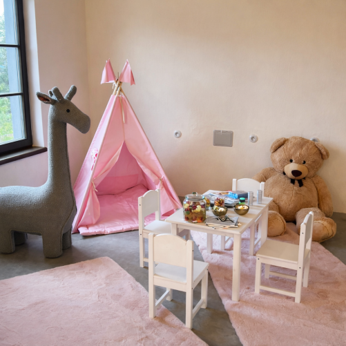 Teepee ružové