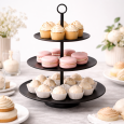 Black 3-tiered stand