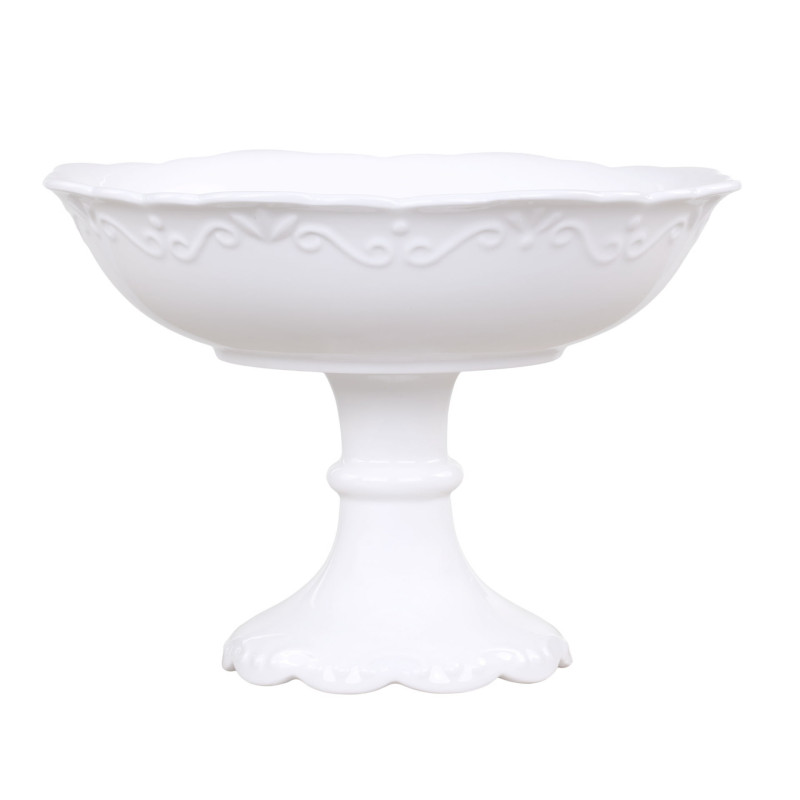 Porcelain footed bowl