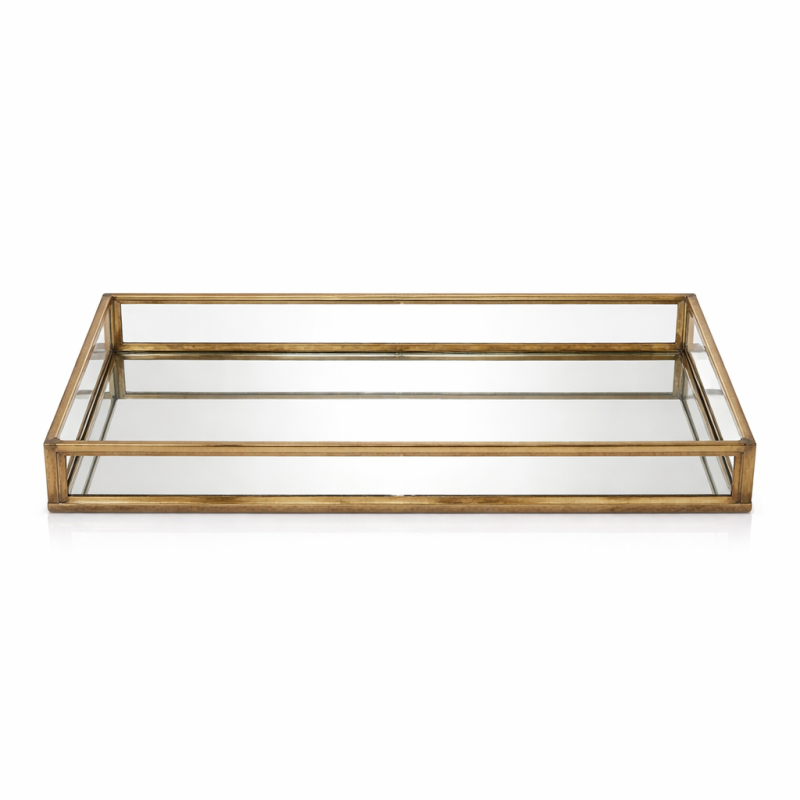 Rectangular tray