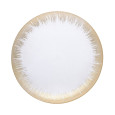 Gold-rimmed tray