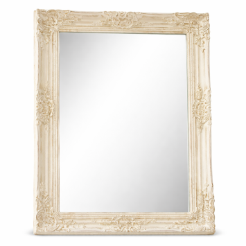 Mirror with ornament