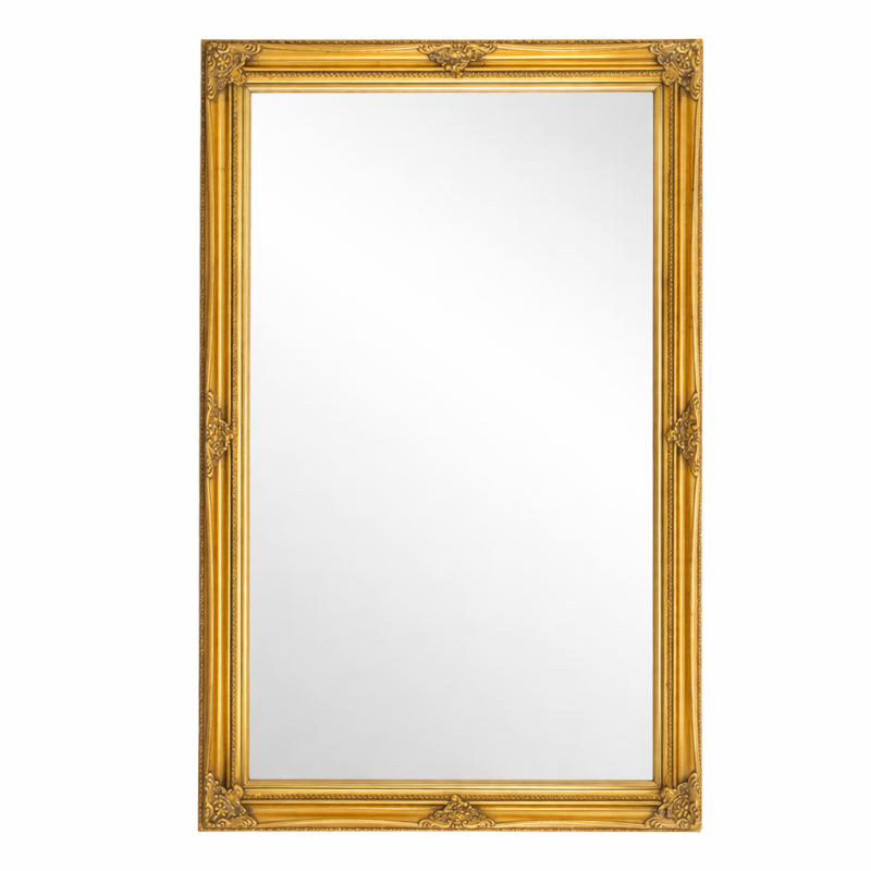 Mirror frame gold