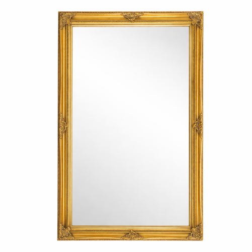 Zrkadlo rám gold