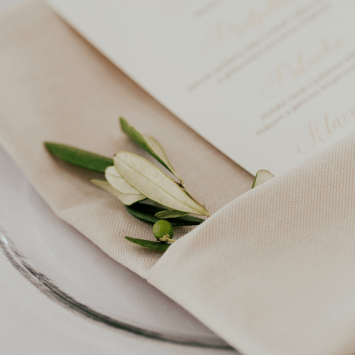 Beige napkin