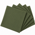 Moss green napkin