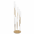 8-branched gold candlestick