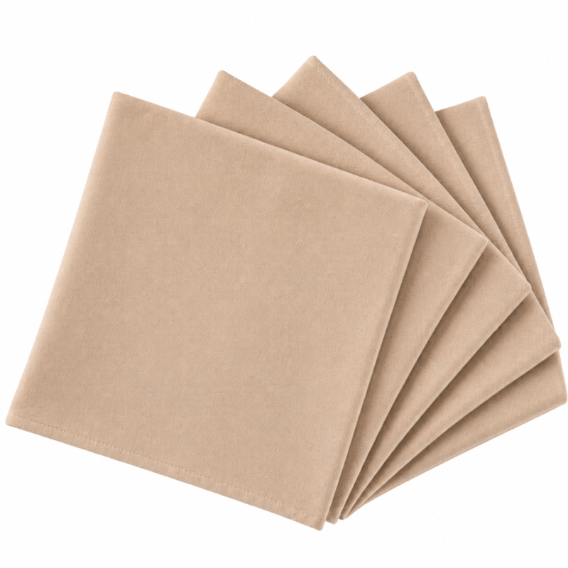 Light beige napkin