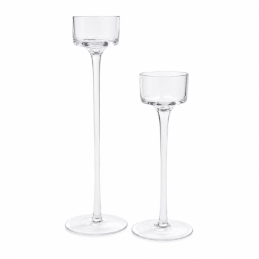 Candlestick on a stem 26cm / Set of 4