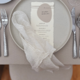 Beige napkin