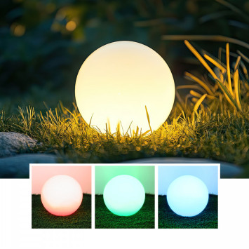 Solárna lampa - Guľa