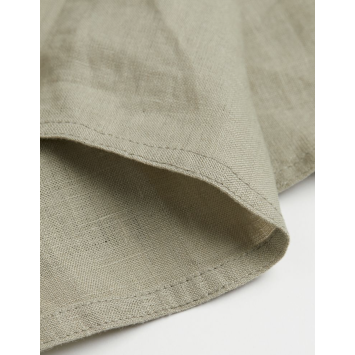 Príručník ľan sage green