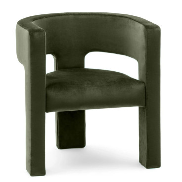 Moss green armchair