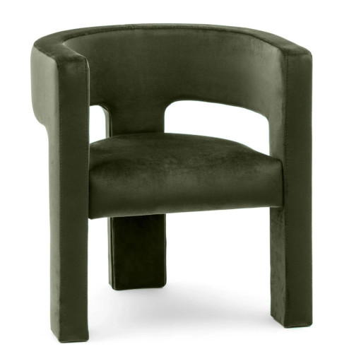 Moss green armchair