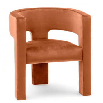 Terracotta armchair