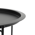 Black table