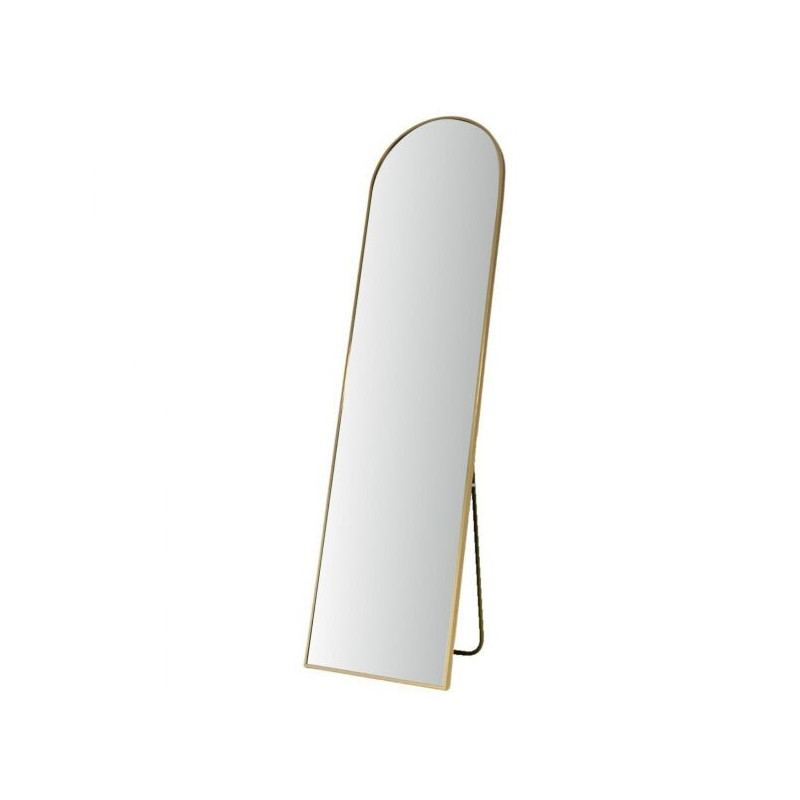 Oval Mirror Gold