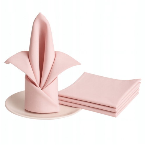 Light pink napkin