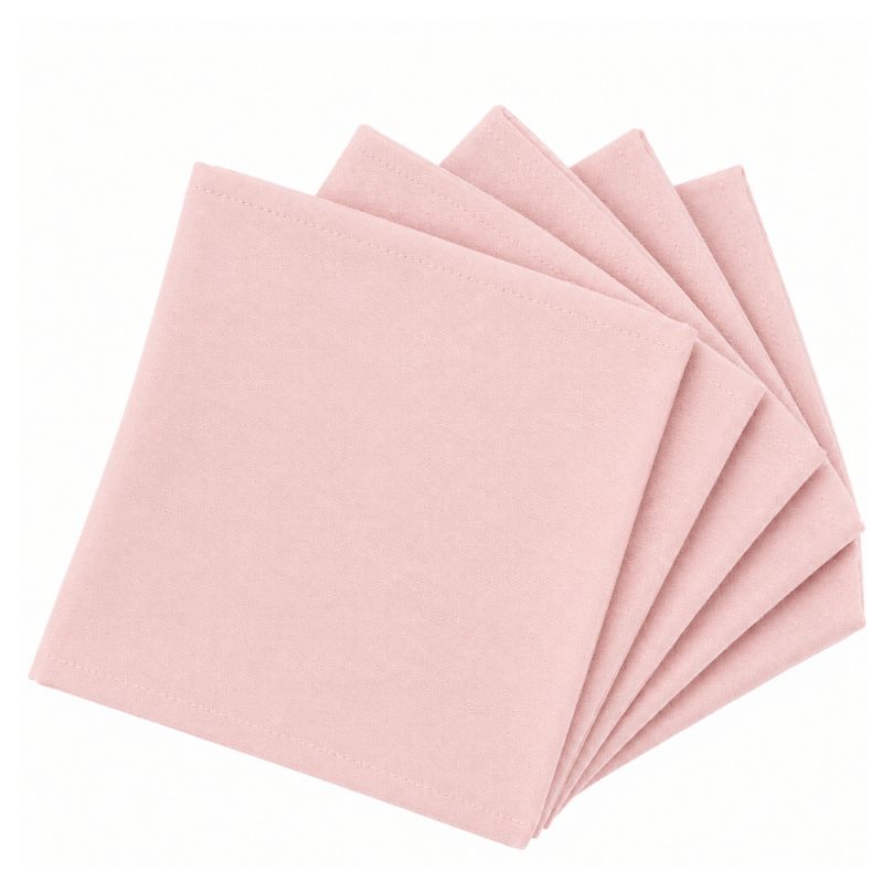 Light pink napkin