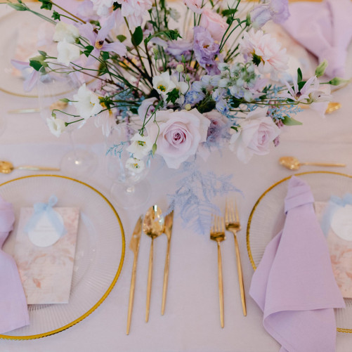 Lila napkin