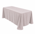 Rectangle velvet tablecloth - caffe latte