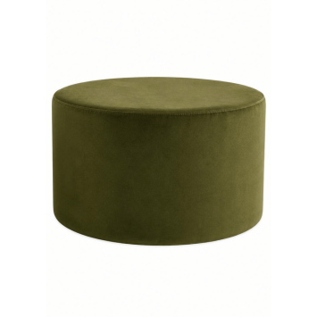 Velvet pouf - larger