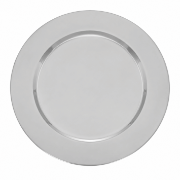 Silver club plate