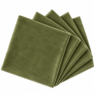 Moss green napkin