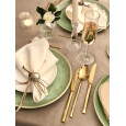 Cream napkin
