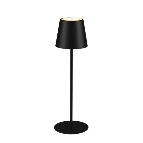 LED lampička čierna