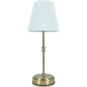kópia z LED lampička bielo zlatá vrúbkovaná