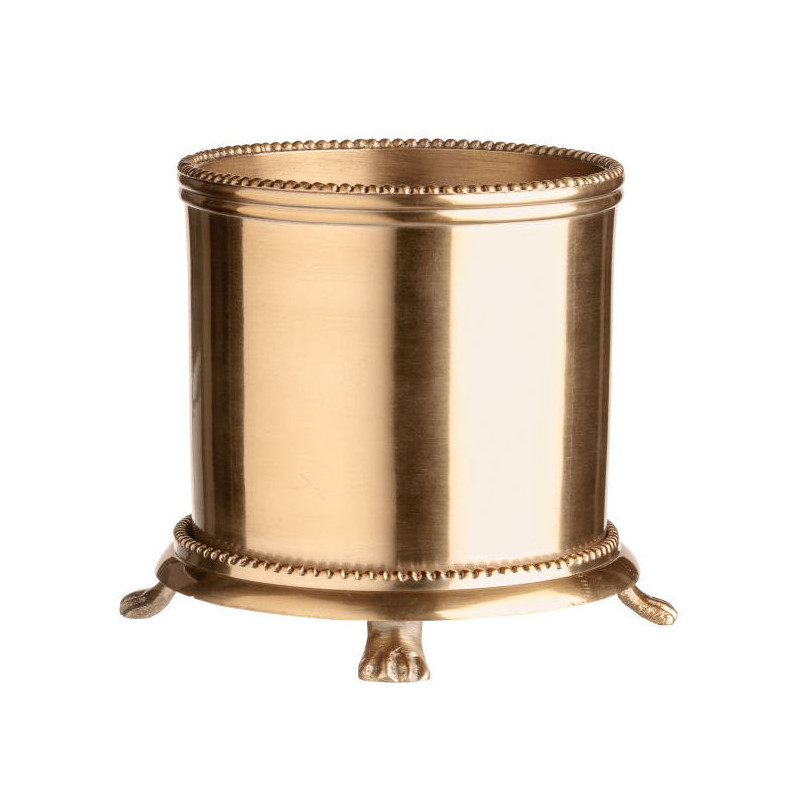 Brass flower pot