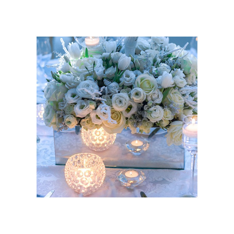 Square Mirror Pedestal