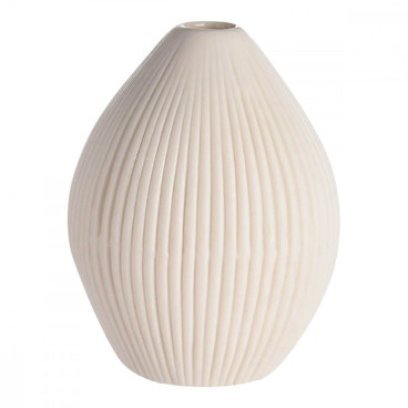 Milky Bulb Vase