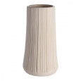Large milky vase