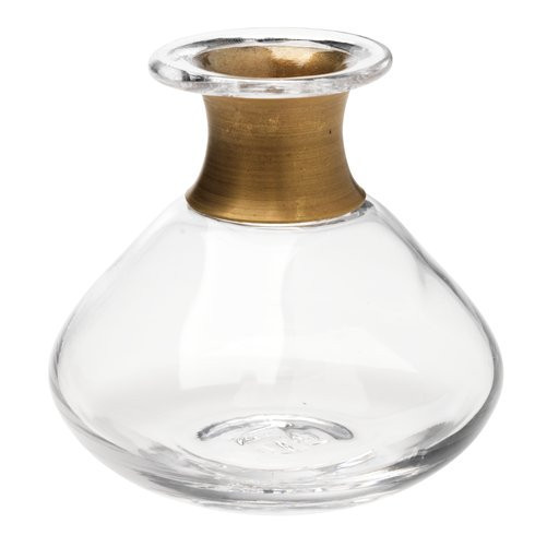Vase with gold rim