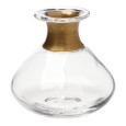 Vase with gold rim