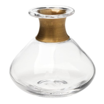 Vase with gold rim