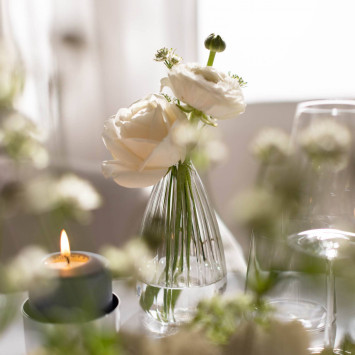 Fluted vases - trio