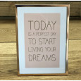 Copper frame