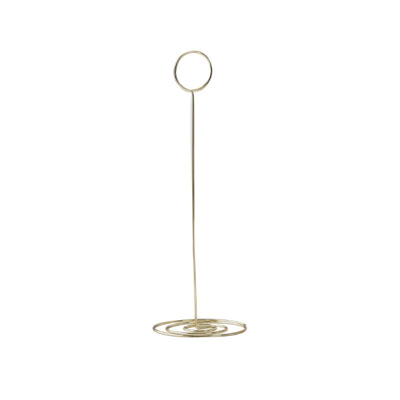 Table number stand gold