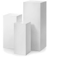 White pedestal 50cm (2nd class)
