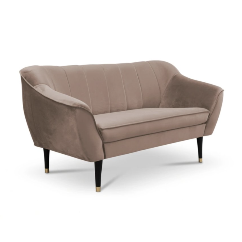 2-seater sofa cappuccino
