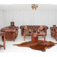 Sedačka chesterfield 3-miestna