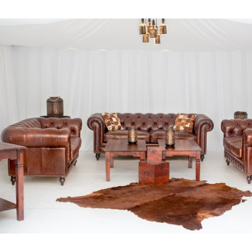 3-seater Chesterfield sofa